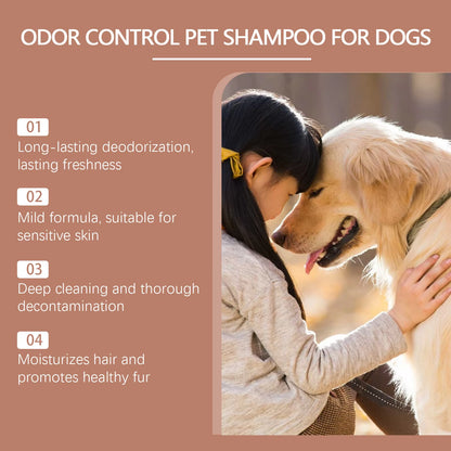 Cat Dog Shampoo Hair Care Softening Mite Removal anti Itching Coat Washing Deep Cleaning Natural Deodorant Pet Body Wash Liquid