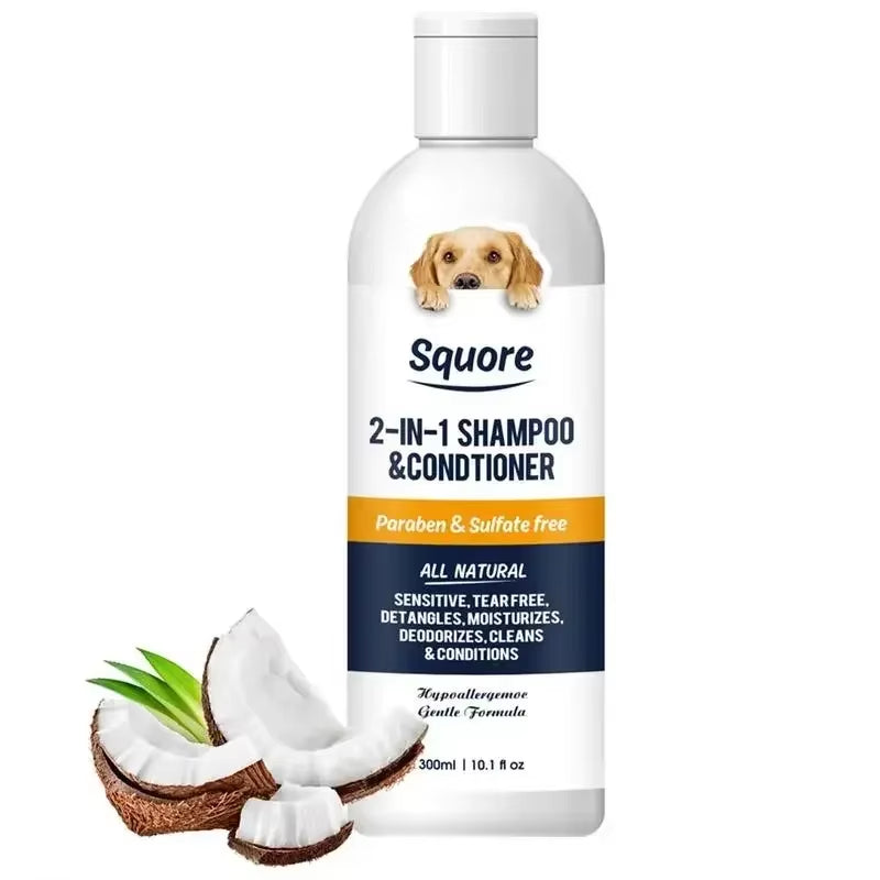 2-in-1 Puppy Shampoo & Conditioner (Clear)