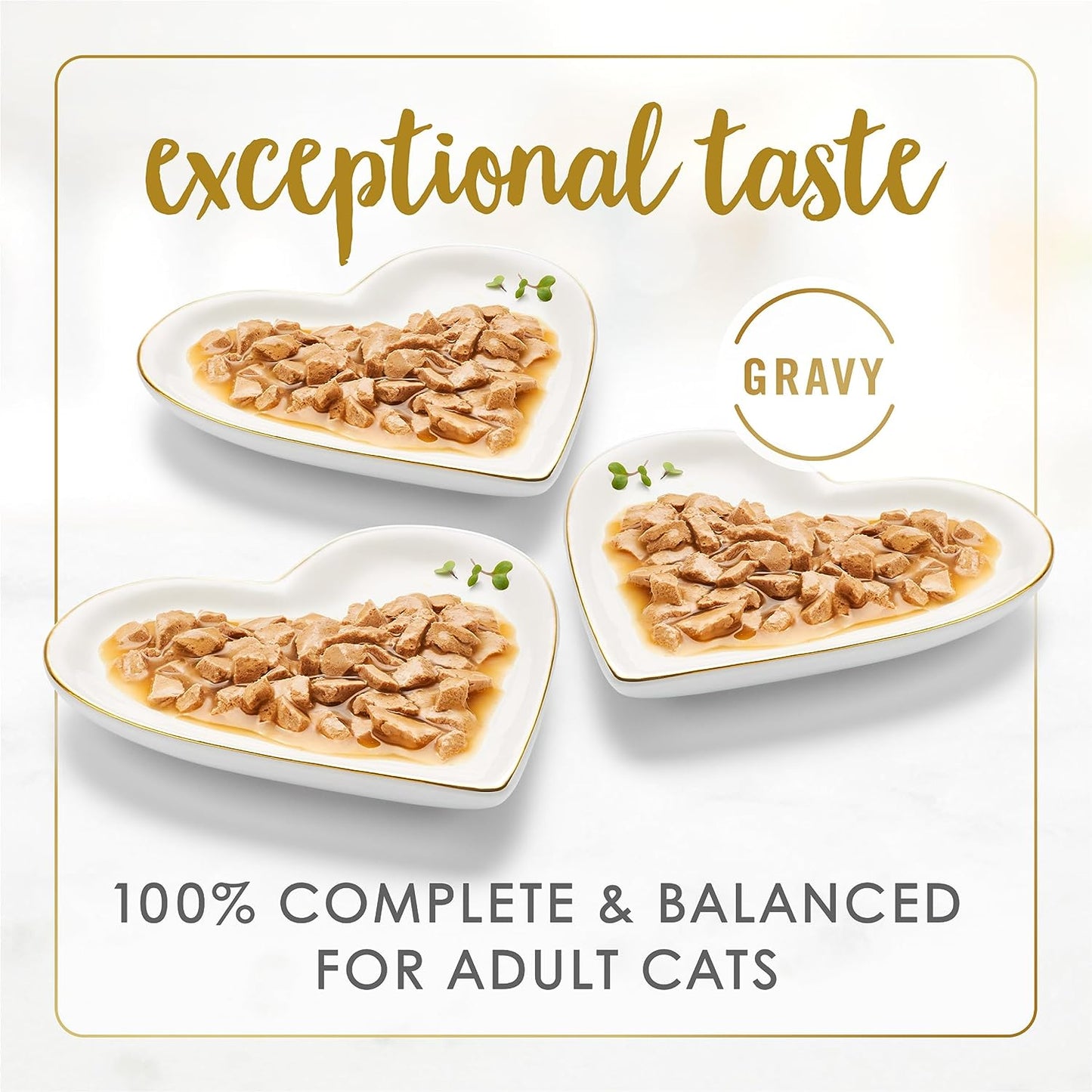 Purina  Gravy Lovers Poultry and Beef Grilled Gourmet Wet Cat Food Variety Pack - (Pack of 24) 3 Oz. Cans