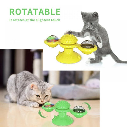 Cat Toy Turntable/Cat Toys/Cat Toys for Indoor Cats Best Sellers/Cat Toys for Indoor Cats/Pet Dog or Cat Chew Toys/Floppy Fish Cat Toy/Cat Toys Best/ Cat Accessories/Cat Toys for Indoor Cats