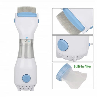 Electric anti Lice Grabber Multifunctional Physical Flea Removal Killer Dog Brush Small Power Comb for Pet Dog Cat Accessories